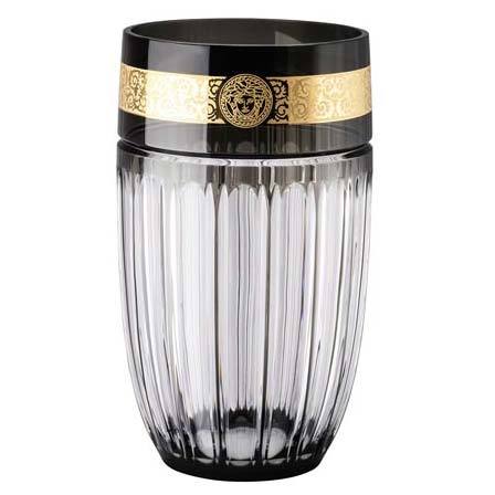 Versace Gala Prestige Medusa Grey Crystal Vase 69053-329104-47030