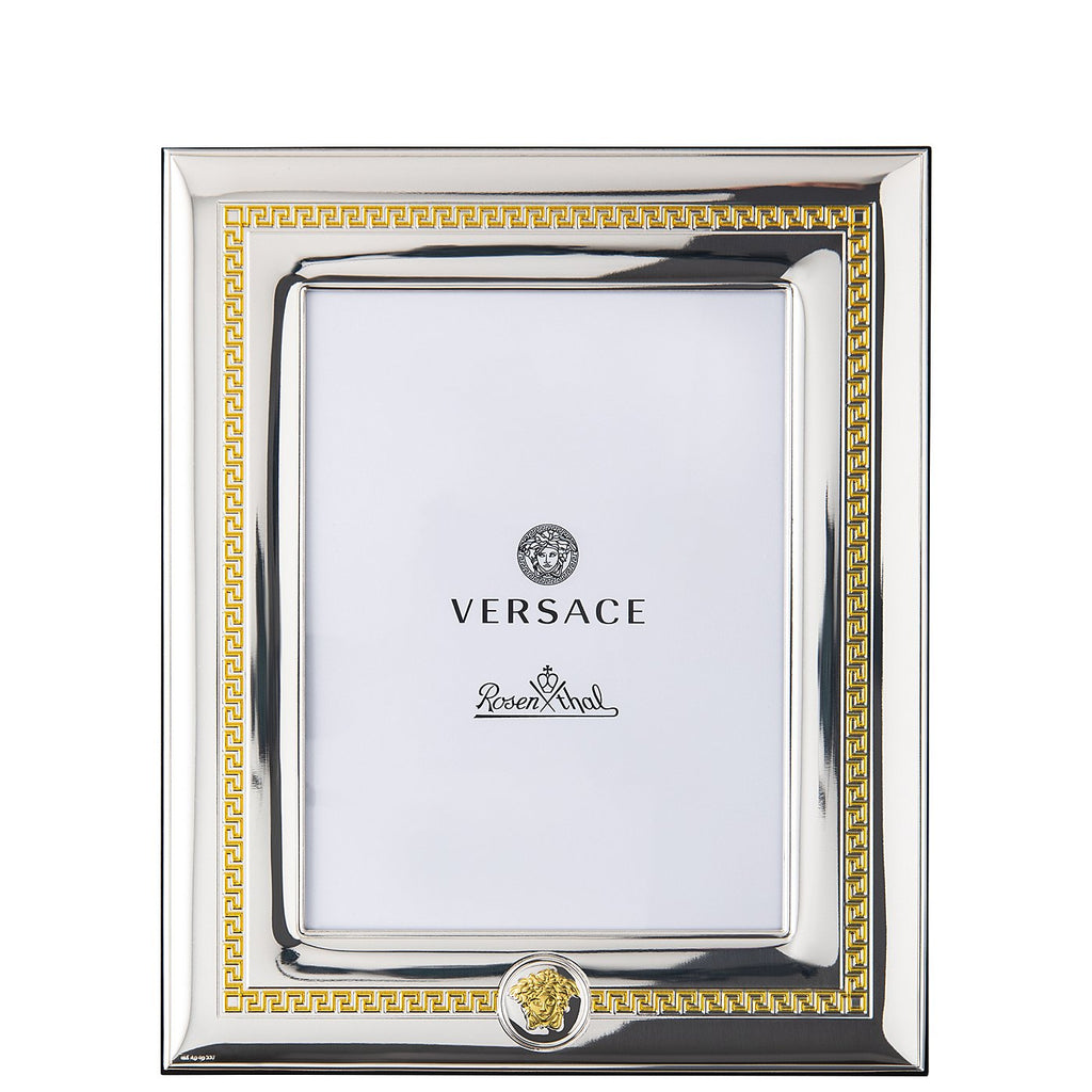 Versace VHF6 Silver Gold Picture Frame 69144-321558-05733