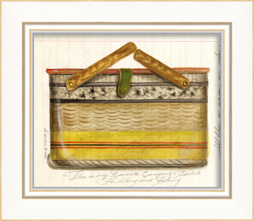 Spicher & Company KI Small Yellow & Red Basket 74220