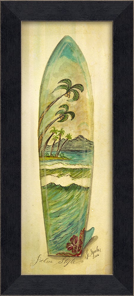 Spicher & Company MI Palm Surfboard 87366