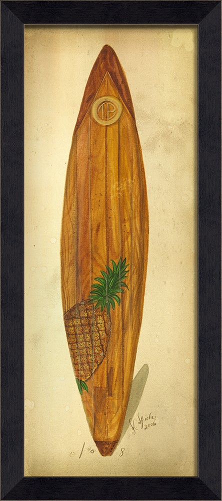Spicher & Company MI Pineapple Surfboard LF 87391