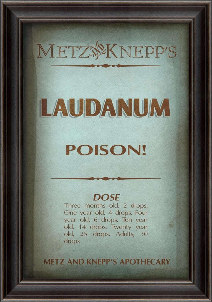 Spicher & Company LS Metz and Knepp's Laudanum 88840
