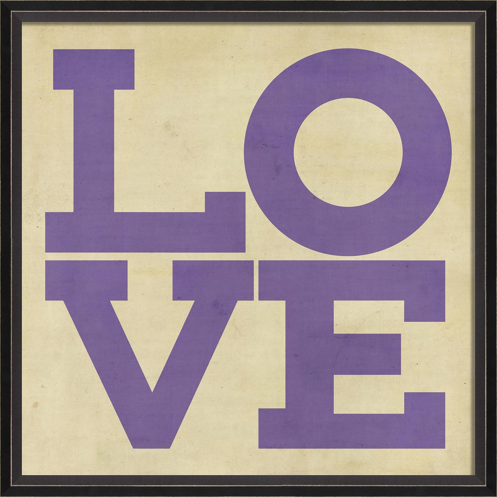 Spicher & Company BC LOVE purple on white 89123