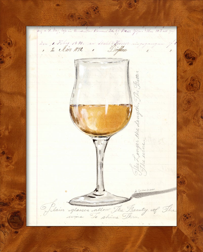 Spicher & Company NA Zinfandel Wine Glass 90055