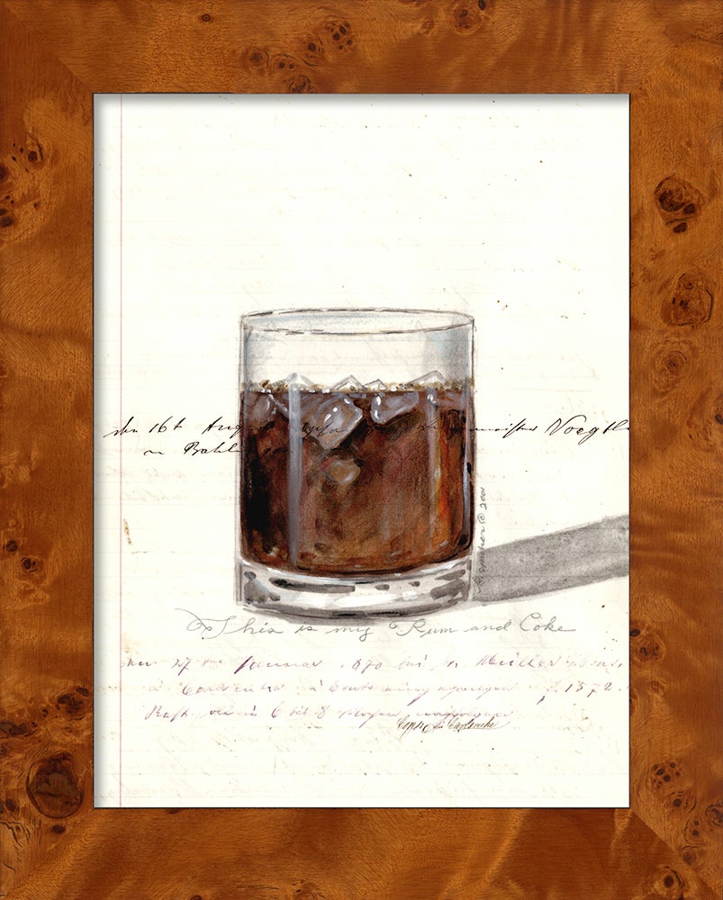 Spicher & Company NA Rum & Coke Wine Glass 90060