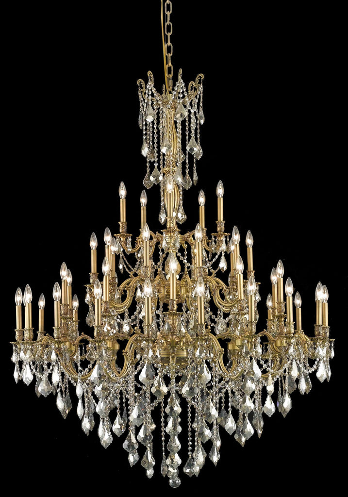 Elegant Lighting Chandelier Royal Cut 9245G54FG-GT/RC