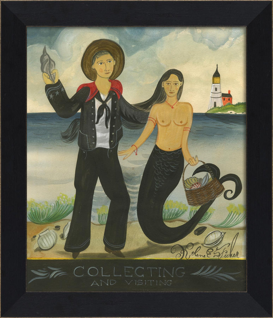 Spicher & Company MI Mermaid Collecting Shells 94082