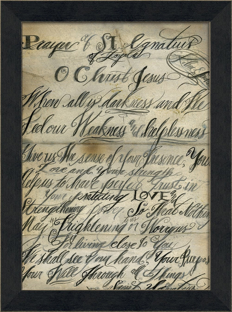 Spicher & Company MI Prayer of St Ignatius of Loyola 98427