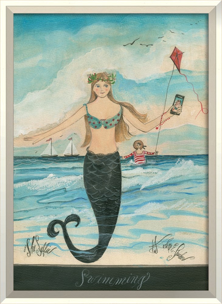 Spicher & Company WC Selfie Mermaid 98475