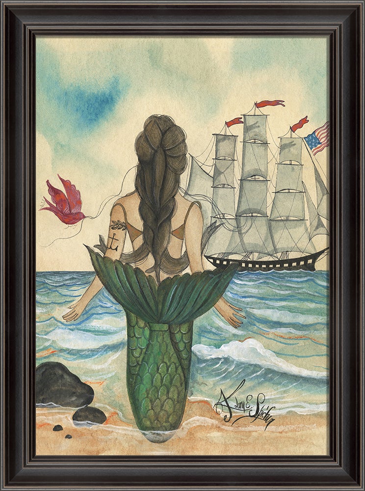 Spicher & Company LS Mermaid with Tattoo Back View 98510