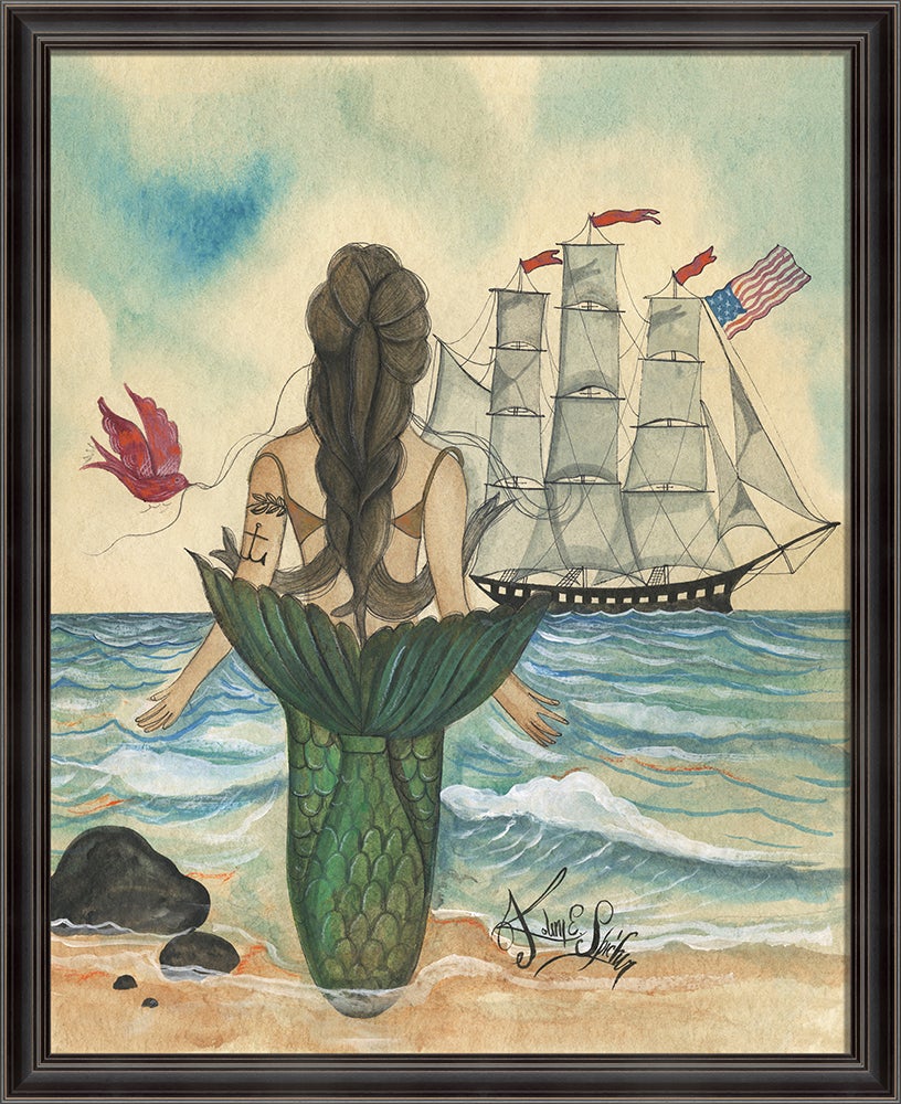 Spicher & Company LS Mermaid with Tattoo Back View xl 98512