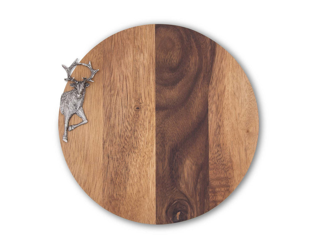 Vagabond House Lodge Style Stag Cheese Board A251SG