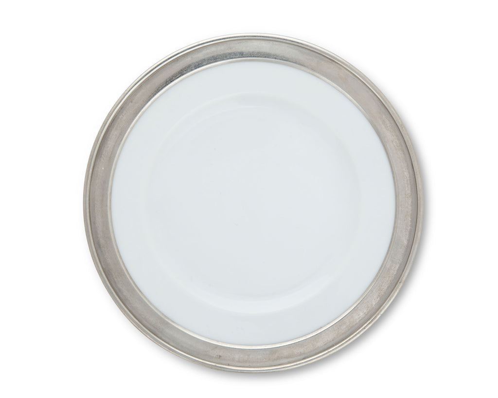Vagabond House Tribeca Classic Pewter Rim Salad Plate B301CR