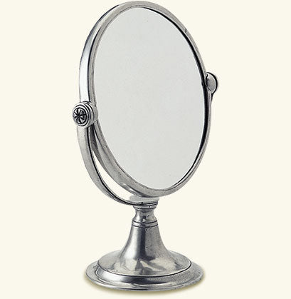 Match Pewter Vanity Mirror Low 1123