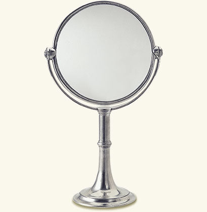 Match Pewter Vanity Mirror High 1124