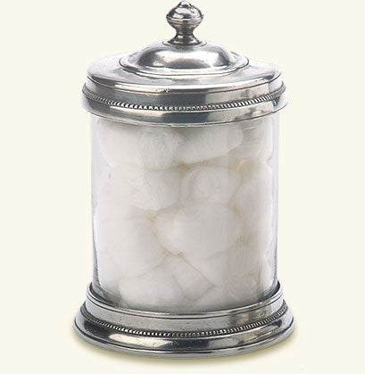 Match Pewter Glass Canister 1157.1