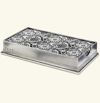 Match Pewter Guest Towel Box 1284