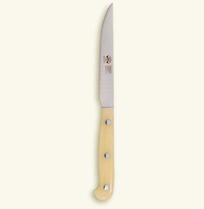 Match Pewter Cotello Steak Knives Set Of 6 White Lucite 680