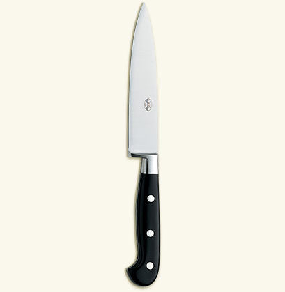 Match Pewter Utility Knife Black Lucite With Magnetized Wood Block 9867