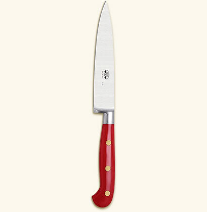 Match Pewter Utility Knife Red Lucite With Magnetized Wood Block 92397