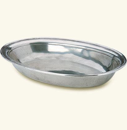 Match Pewter Oval Serving Bowl 1016