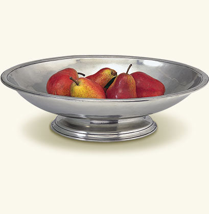 Match Pewter Oval Footed Centerpiece 1028