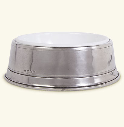 Match Pewter Pet Bowl Large 1343