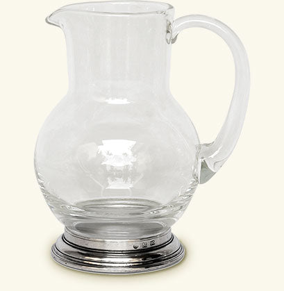 Match Pewter Glass Pitcher 1/2 Litre 1348