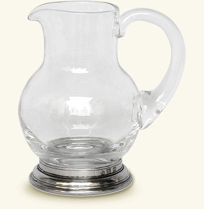 Match Pewter Glass Pitcher 1/4 Litre 1349