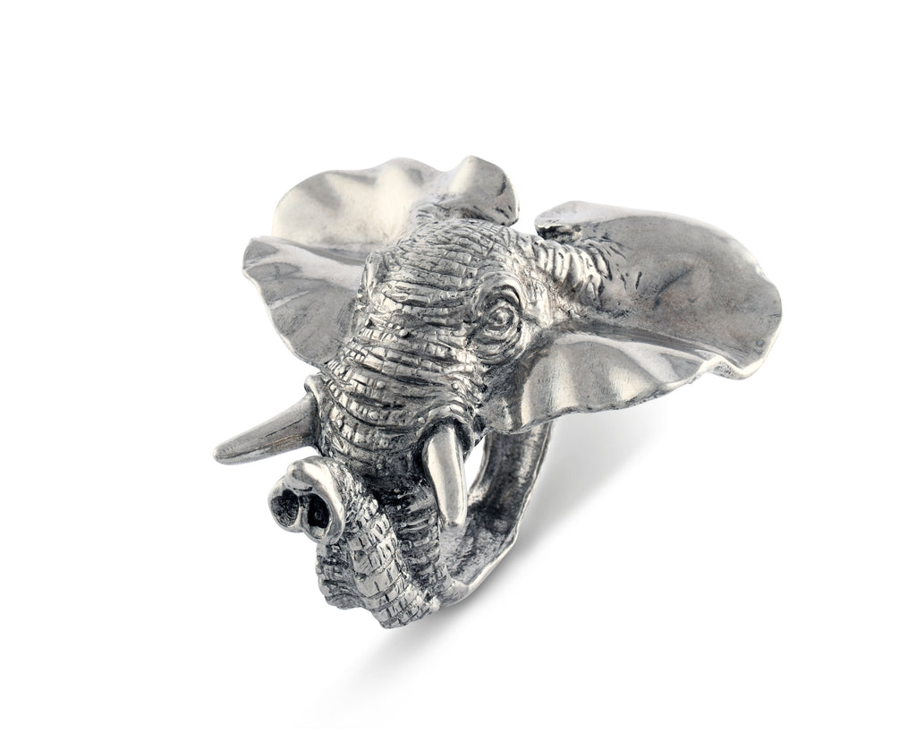 Vagabond House Safari Elephant Napkin Ring C115E-1
