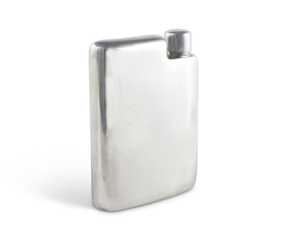 Vagabond House Medici Living Classic Pewter Flask C143CL