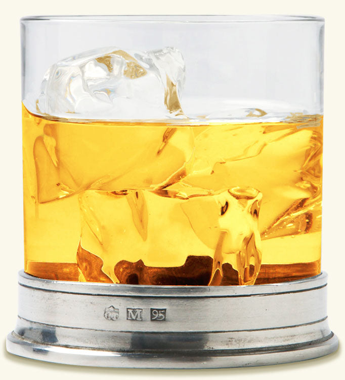 Match Pewter Double Old Fashioned Glass 1195