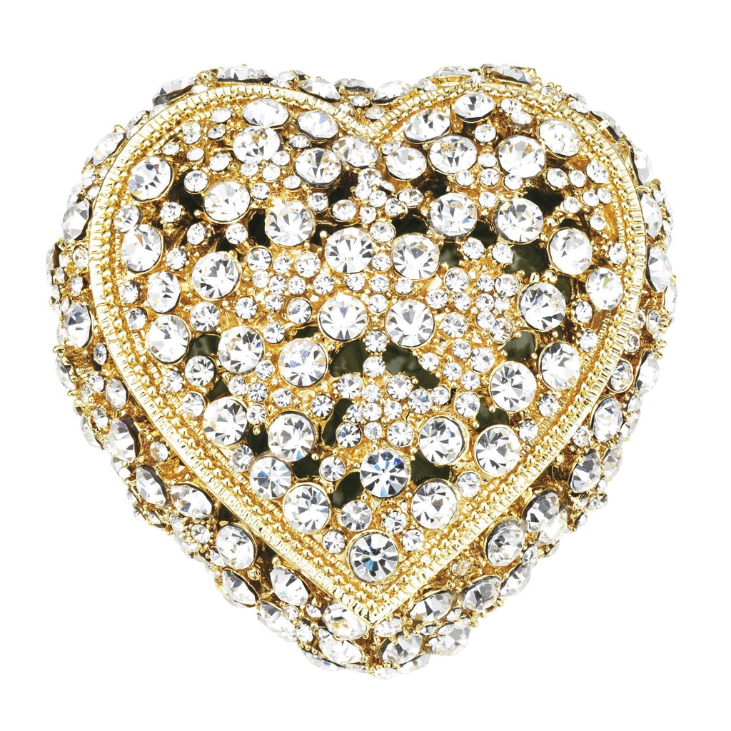 Olivia Riegel Gold Princess Heart Box CB0620