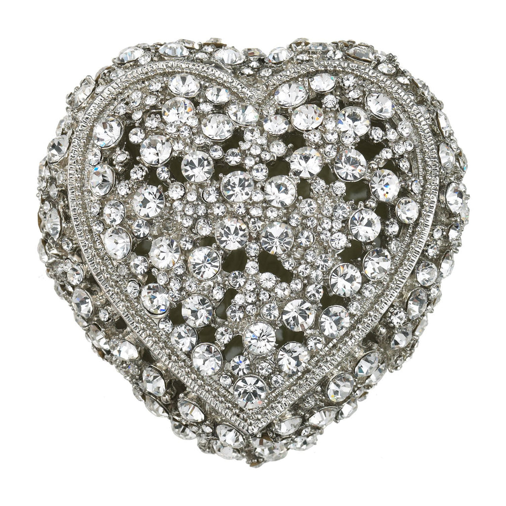 Olivia Riegel Silver Princess Heart Box CB0623