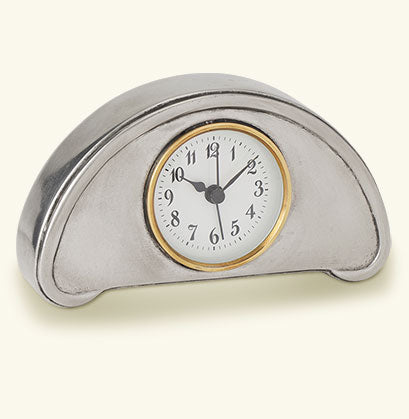 Match Pewter Luna Alarm Clock 1037