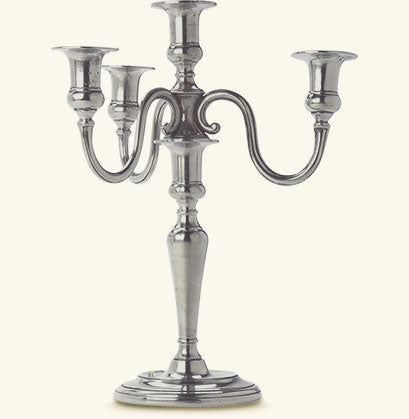 Match Pewter 4 Flame Candelabra Arms Small 1041.1