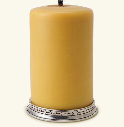 Match Pewter 4 Pillar Candle Base 1118