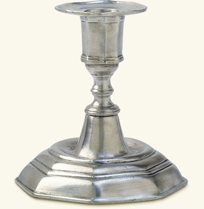 Match Pewter Genoa Candlestick Low A212.0
