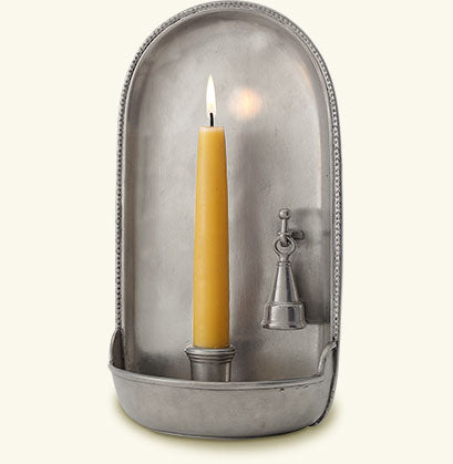 Match Pewter Wall Sconce With Snuffer A438.0