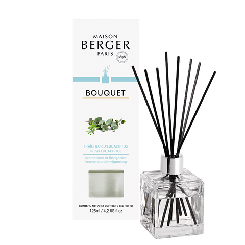 Lampe Berger Fresh Eucalyptus Pre-filled Cube Reed Diffuser