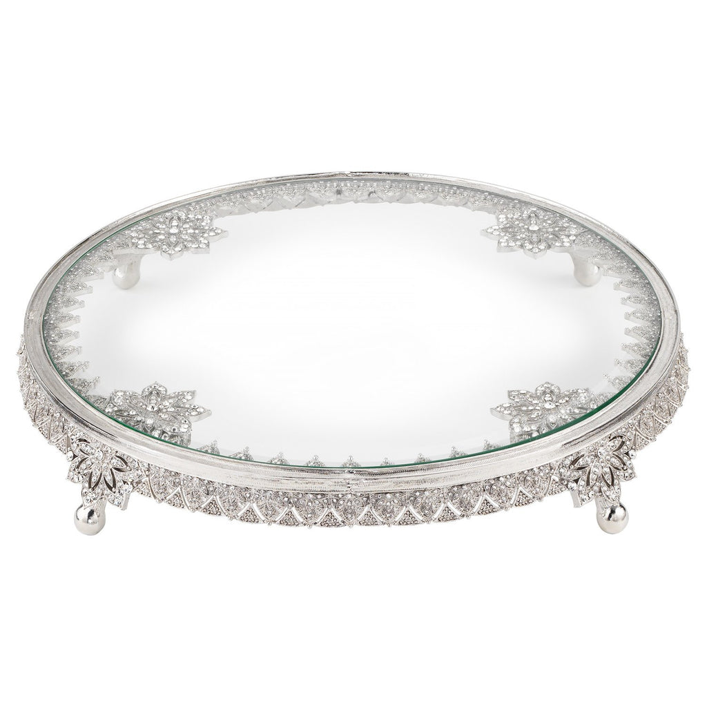 Olivia Riegel Silver Windsor Cake Plateau CP1001