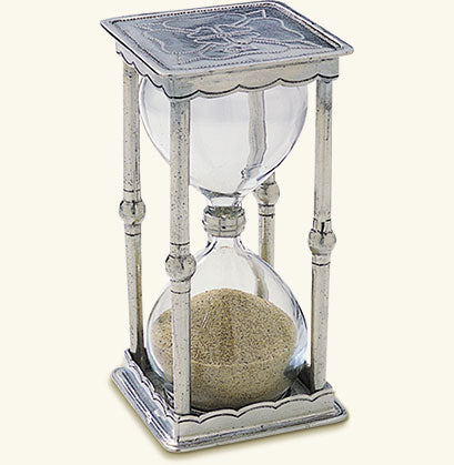 Match Pewter Square Hourglass 845