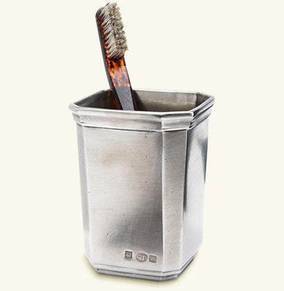 Match Pewter Dolomiti Toothbrush Cup A802.0