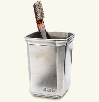 Match Pewter Dolomiti Toothbrush Cup A802.0