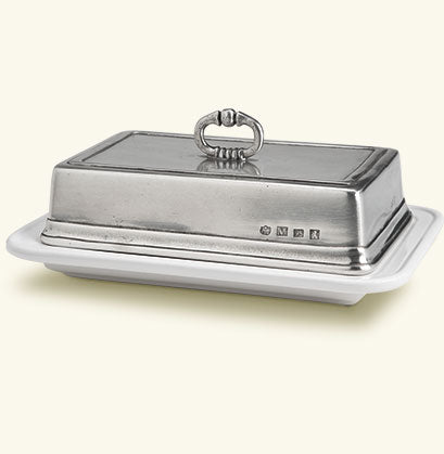Match Pewter Convivio Double Butter Dish 1523