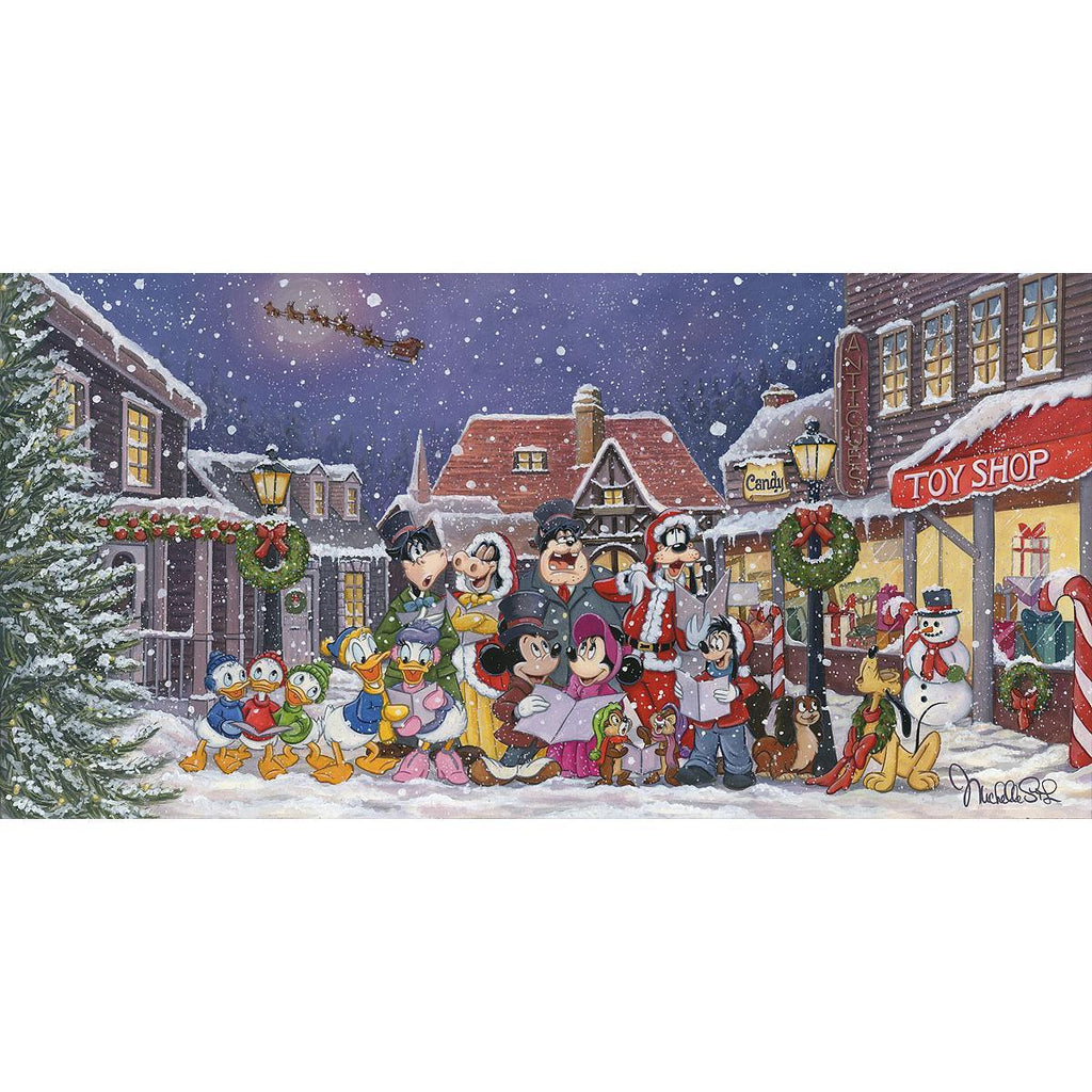 Disney Fine Art - A Snowy Christmas Carol