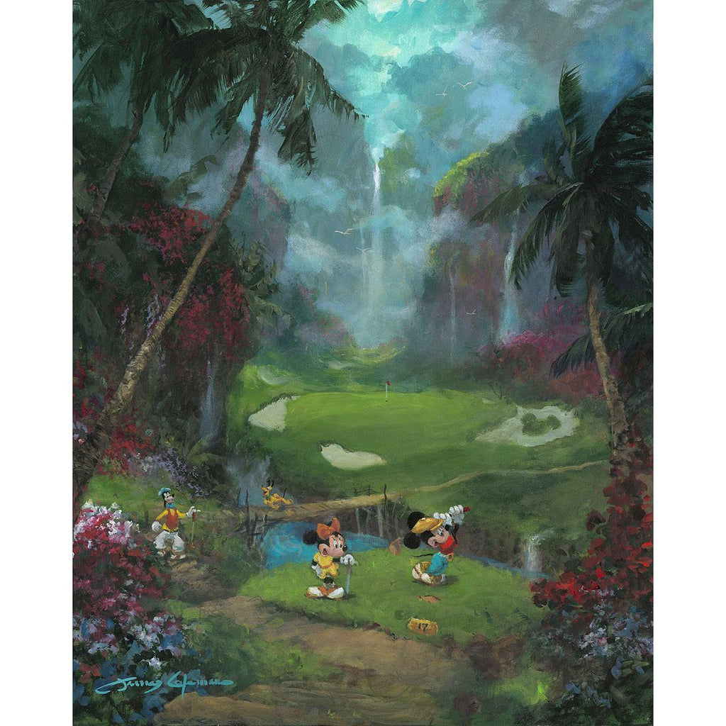 Disney Fine Art - 17th Tee in Paradise