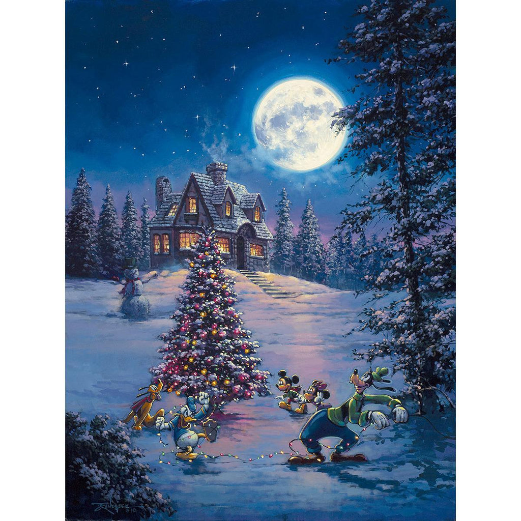 Disney Fine Art - Winter Lights - Large