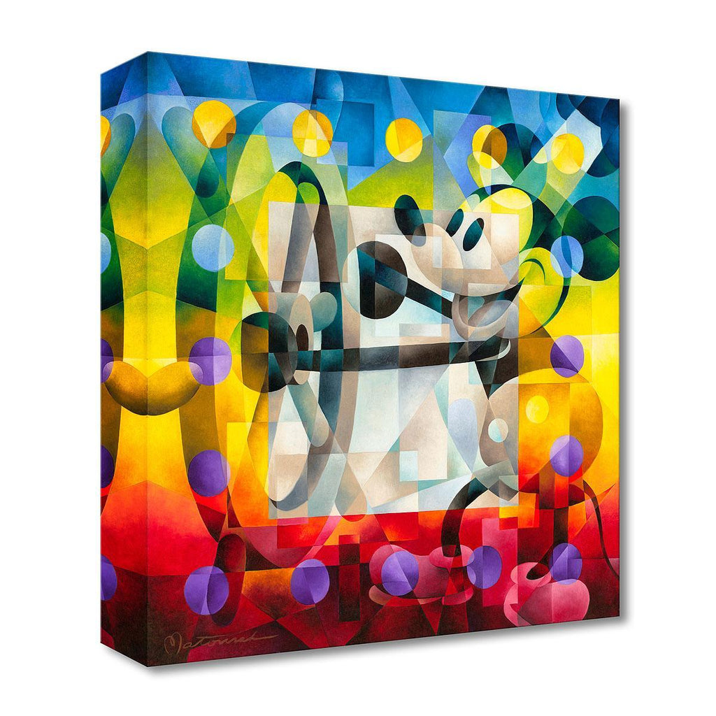 Disney Fine Art - Steamboat Willies Treasures On Canvas