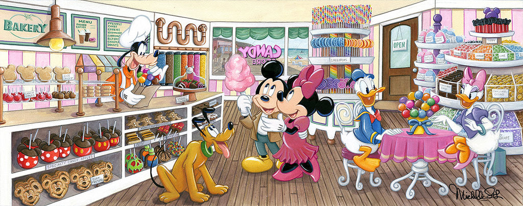 Disney Fine Art - Trip to the Candy Store